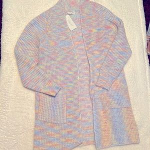Pastel Rainbow Cardigan